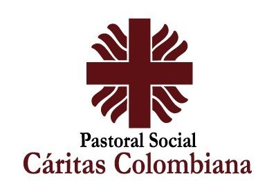 logo de l'organisme ecclésiastique caritas colombiana